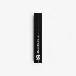 Black travel spray Olfazeta by Chogan Imperatrix 10 Years Edition, white name and Z logo on light grey background